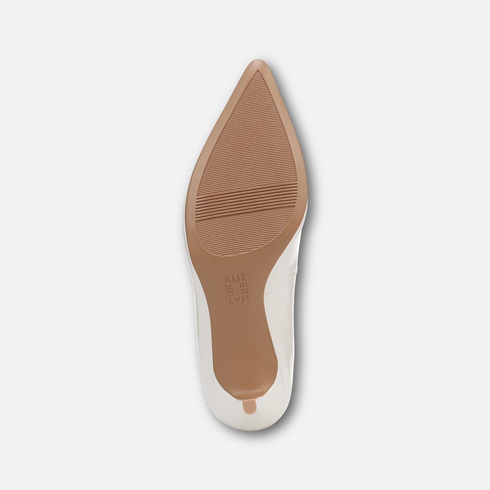 Naturalizer Everly Pump - Warm White Leather Naturalizer Everly Pump - Warm White Leather
