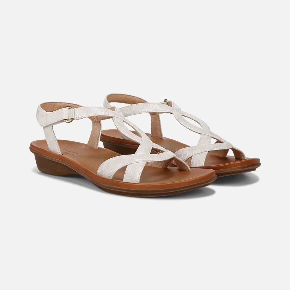 Naturalizer SOUL Solo Sandal - Beige Snake Naturalizer SOUL Solo Sandal - Beige Snake