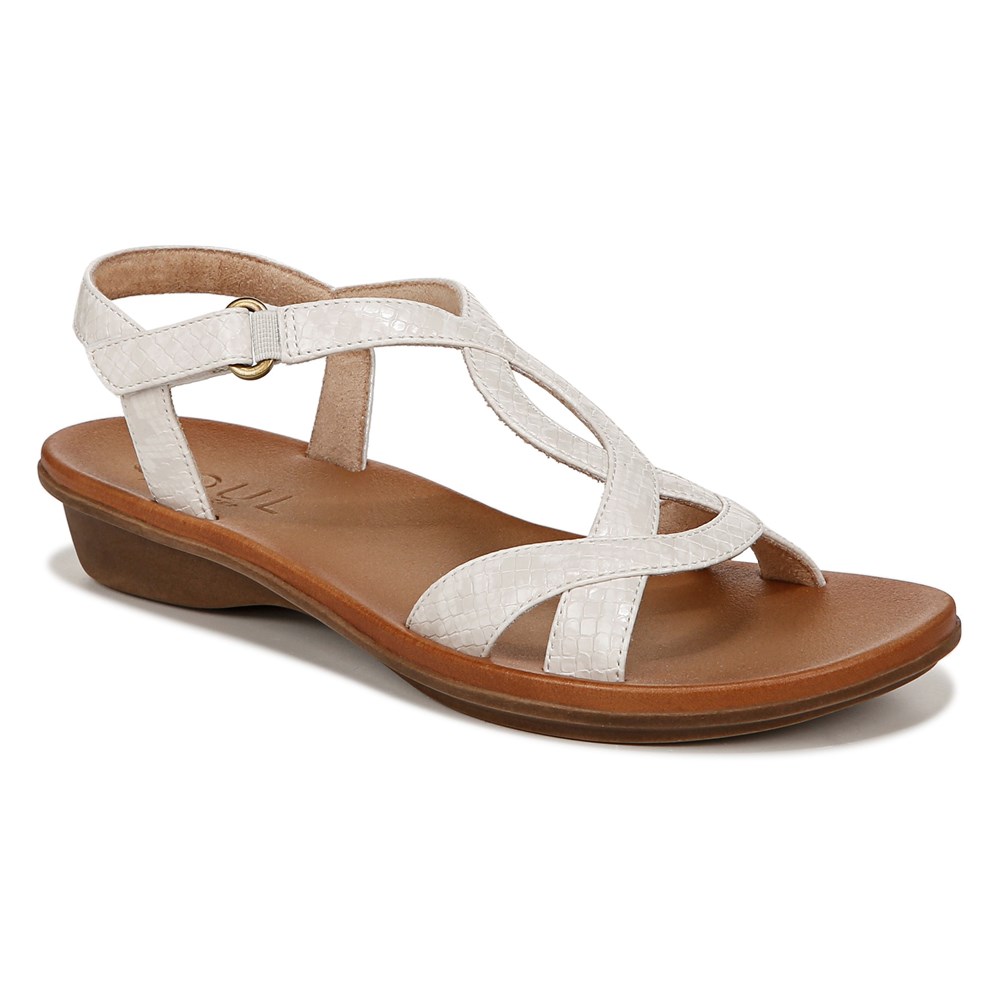 Naturalizer SOUL Solo Sandal - Beige Snake Naturalizer SOUL Solo Sandal - Beige Snake