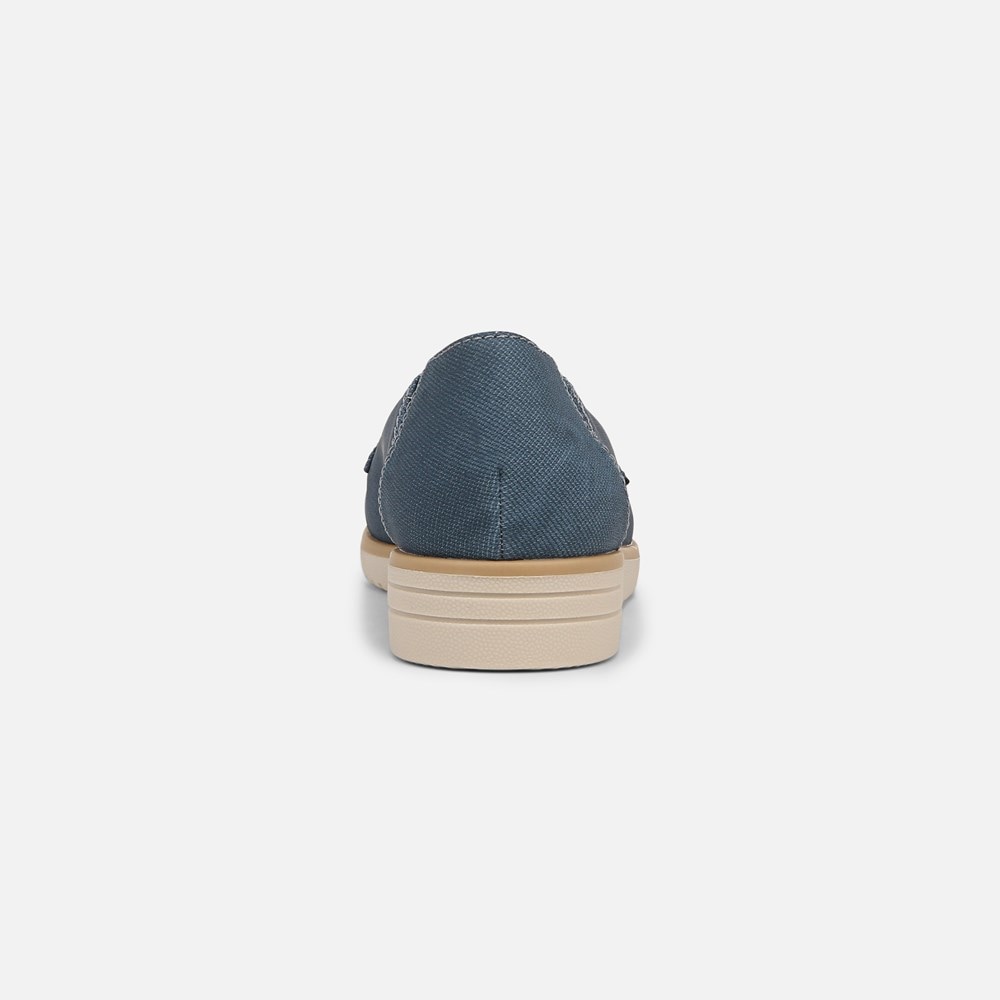 Naturalizer SOUL Idea Moc Loafer - Indigo Faux Leather Naturalizer SOUL Idea Moc Loafer - Indigo Faux Leather