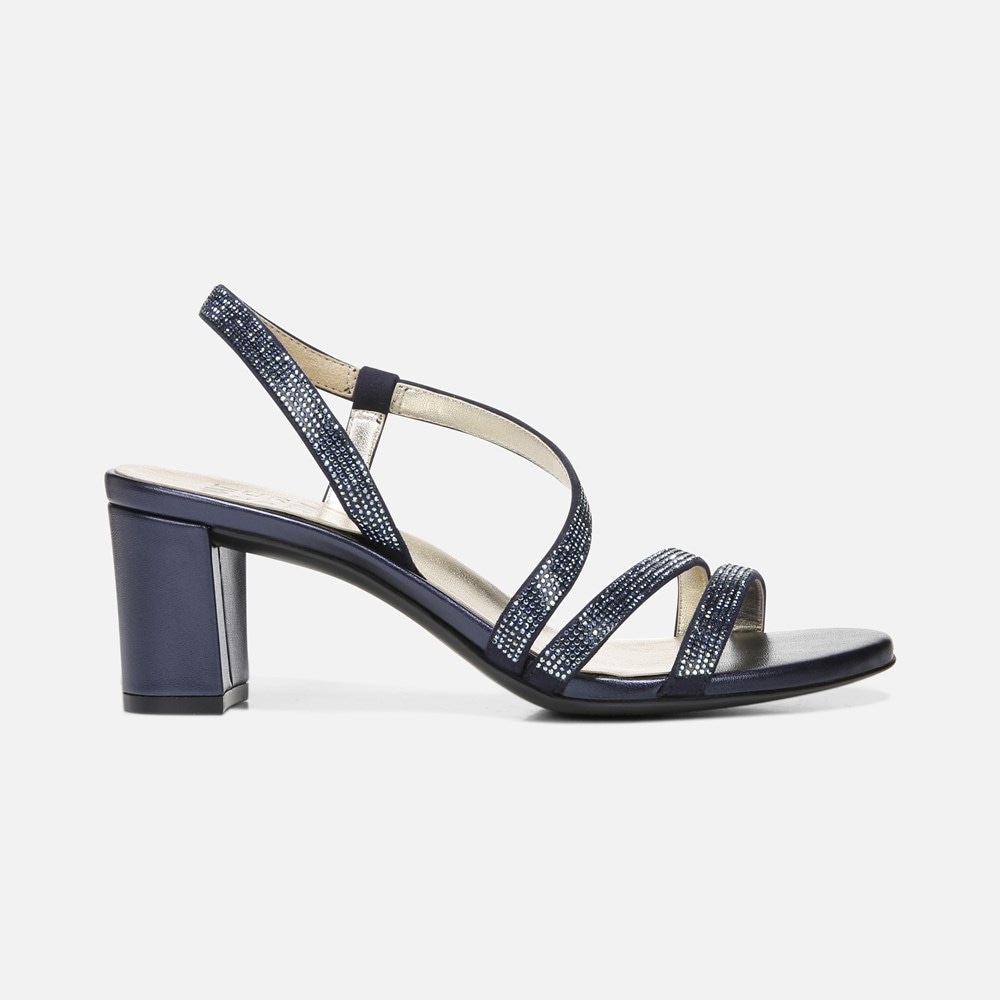Naturalizer Vanessa Dress Sandal - French Navy Fabric Naturalizer Vanessa Dress Sandal - French Navy Fabric