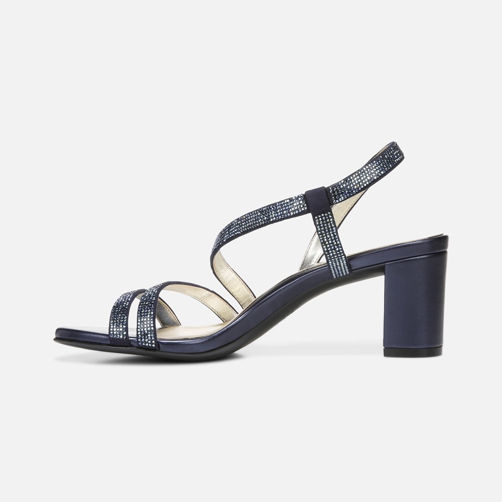 Naturalizer Vanessa Dress Sandal - French Navy Fabric Naturalizer Vanessa Dress Sandal - French Navy Fabric