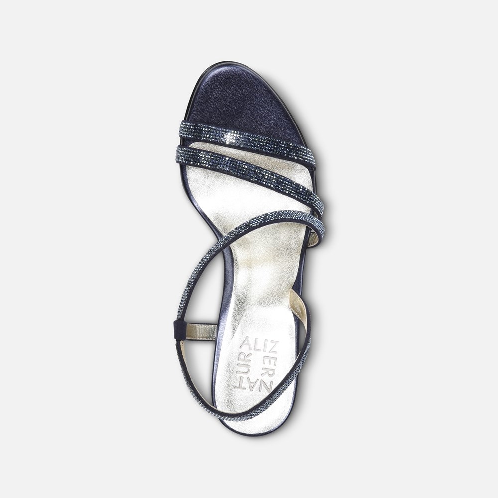 Naturalizer Vanessa Dress Sandal - French Navy Fabric Naturalizer Vanessa Dress Sandal - French Navy Fabric