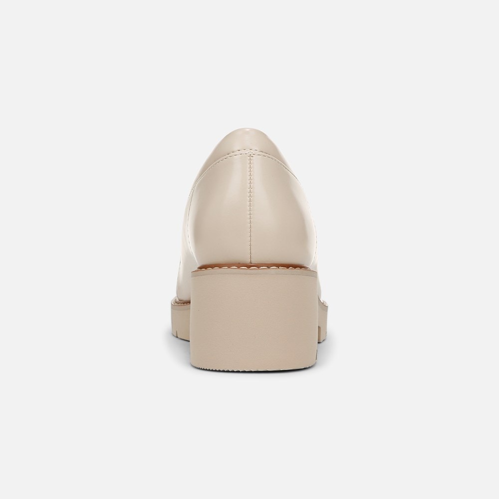 Naturalizer Committed Lug Loafer - Porcelain Faux Leather Naturalizer Committed Lug Loafer - Porcelain Faux Leather