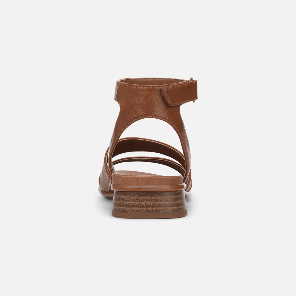 Naturalizer Effie Sandal - Englsih Tea Brown Faux Leather Naturalizer Effie Sandal - Englsih Tea Brown Faux Leather