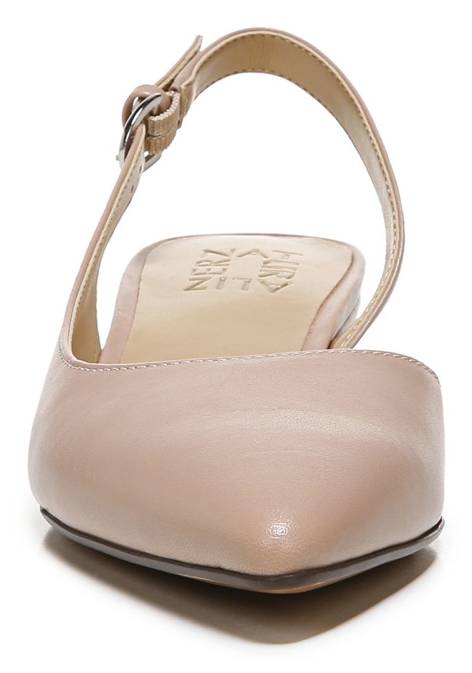 Naturalizer Banks Pointed Toe Flat - Opal Leather Naturalizer Banks Pointed Toe Flat - Opal Leather