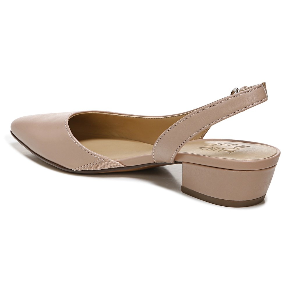 Naturalizer Banks Pointed Toe Flat - Opal Leather Naturalizer Banks Pointed Toe Flat - Opal Leather