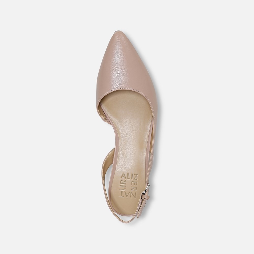 Naturalizer Banks Pointed Toe Flat - Opal Leather Naturalizer Banks Pointed Toe Flat - Opal Leather
