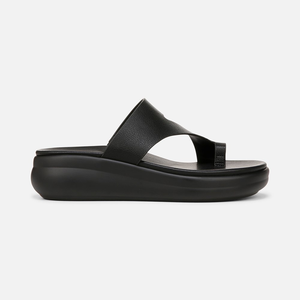 Naturalizer Cailan Sandal - Black Faux Leather Naturalizer Cailan Sandal - Black Faux Leather