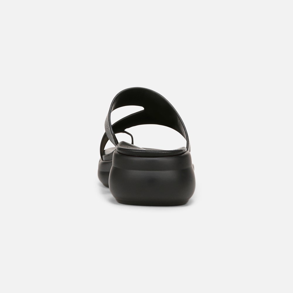 Naturalizer Cailan Sandal - Black Faux Leather Naturalizer Cailan Sandal - Black Faux Leather