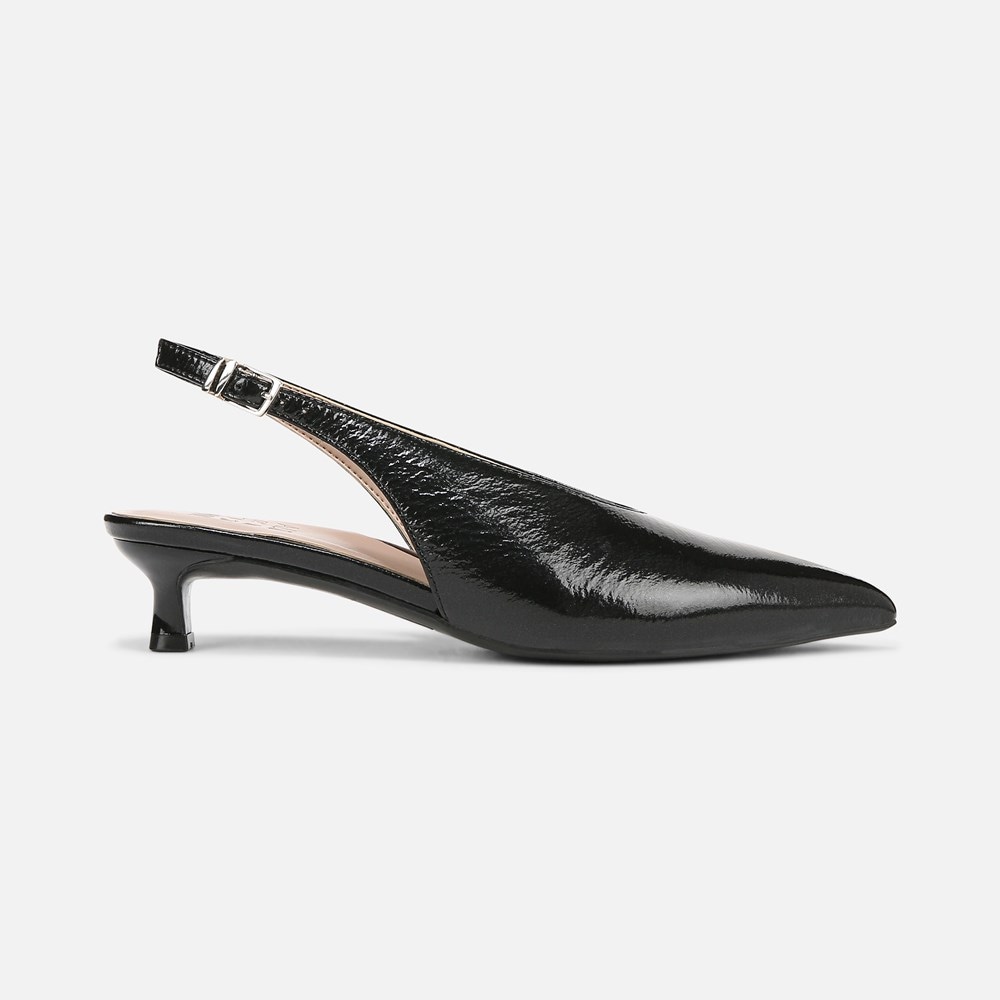 Naturalizer Nicolette Pump - Black Leather Naturalizer Nicolette Pump - Black Leather