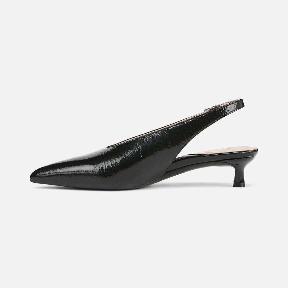 Naturalizer Nicolette Pump - Black Leather Naturalizer Nicolette Pump - Black Leather