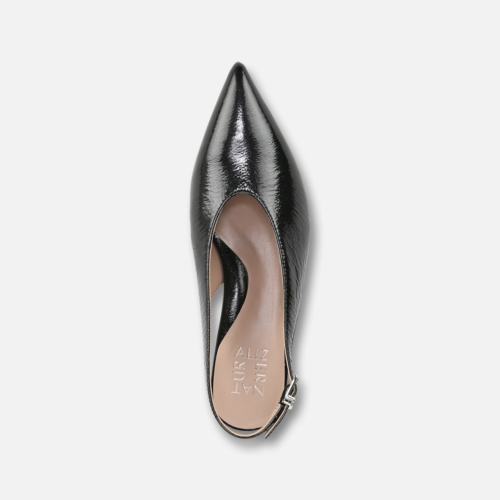 Naturalizer Nicolette Pump - Black Leather Naturalizer Nicolette Pump - Black Leather