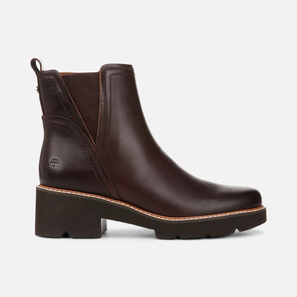 Naturalizer Darry Bootie - Dark Brown Leather Naturalizer Darry Bootie - Dark Brown Leather
