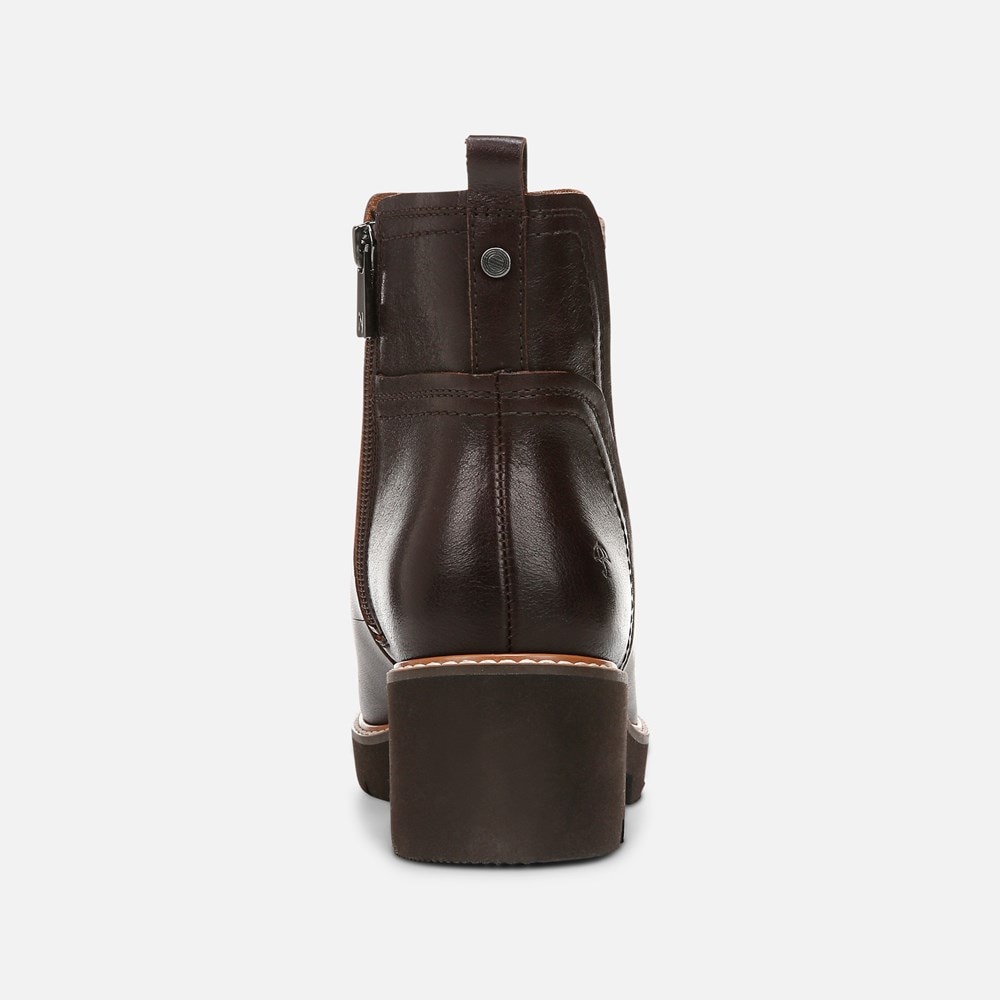 Naturalizer Darry Bootie - Dark Brown Leather Naturalizer Darry Bootie - Dark Brown Leather