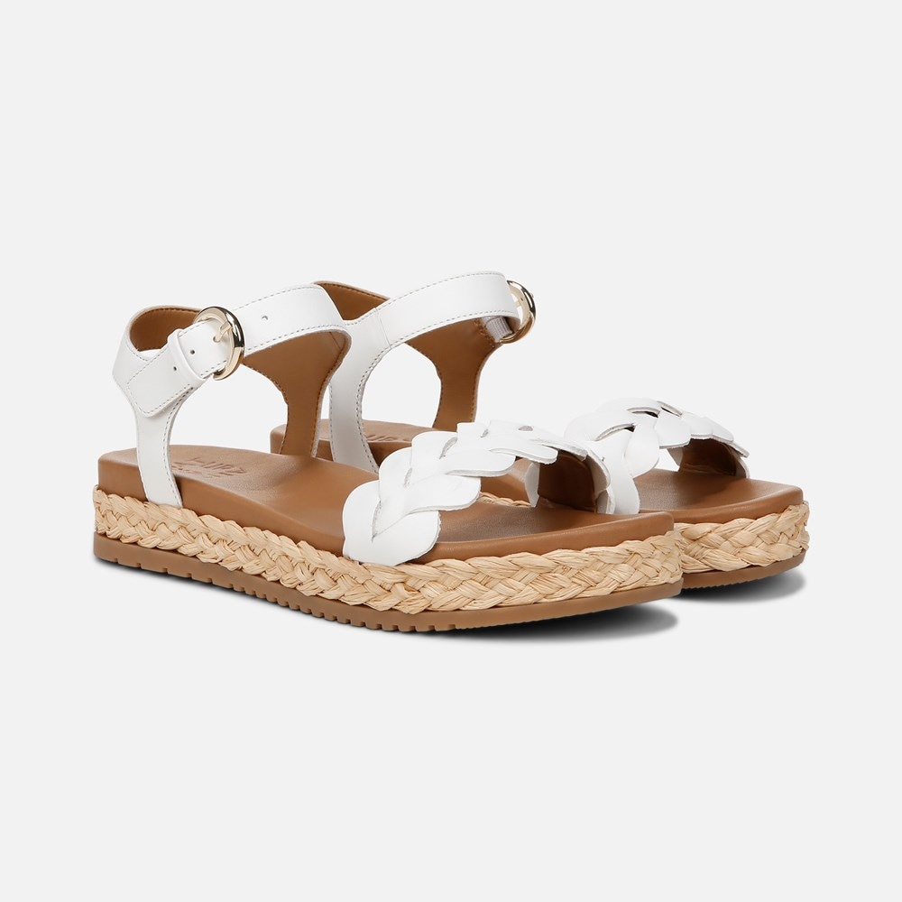 Naturalizer Neila Sandal - White Leather