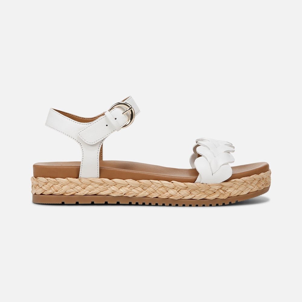 Naturalizer Neila Sandal - White Leather Naturalizer Neila Sandal - White Leather