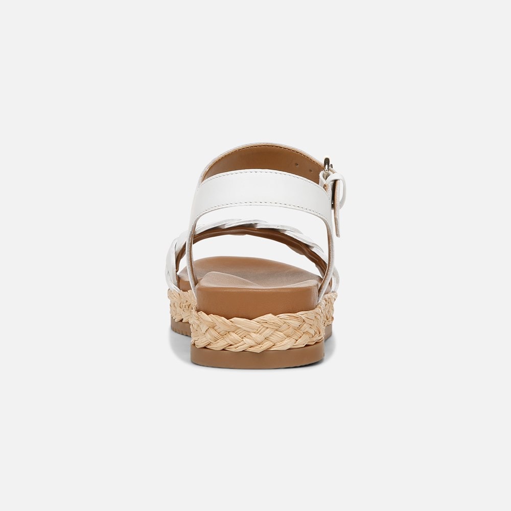 Naturalizer Neila Sandal - White Leather Naturalizer Neila Sandal - White Leather