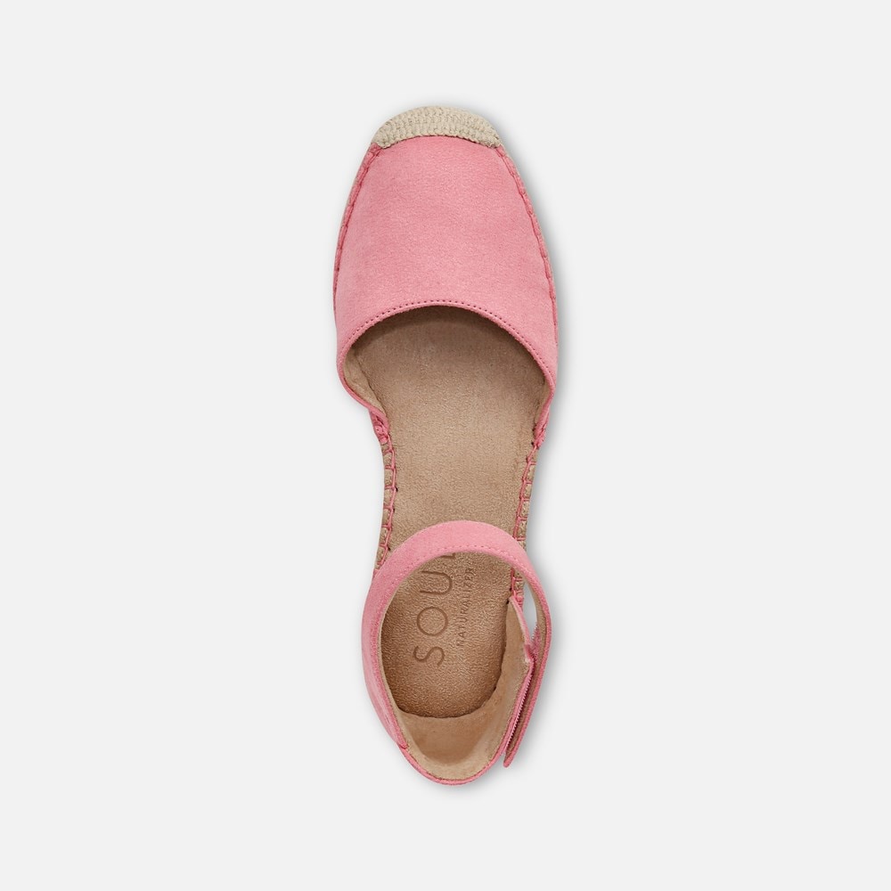 Naturalizer SOUL Wren Espadrille - Pink Fabric Naturalizer SOUL Wren Espadrille - Pink Fabric