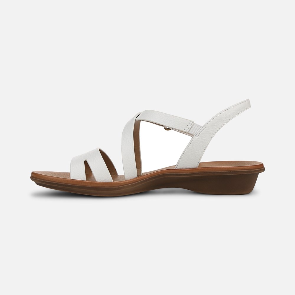 Naturalizer SOUL Shenna Sandal - White Faux Leather Naturalizer SOUL Shenna Sandal - White Faux Leather