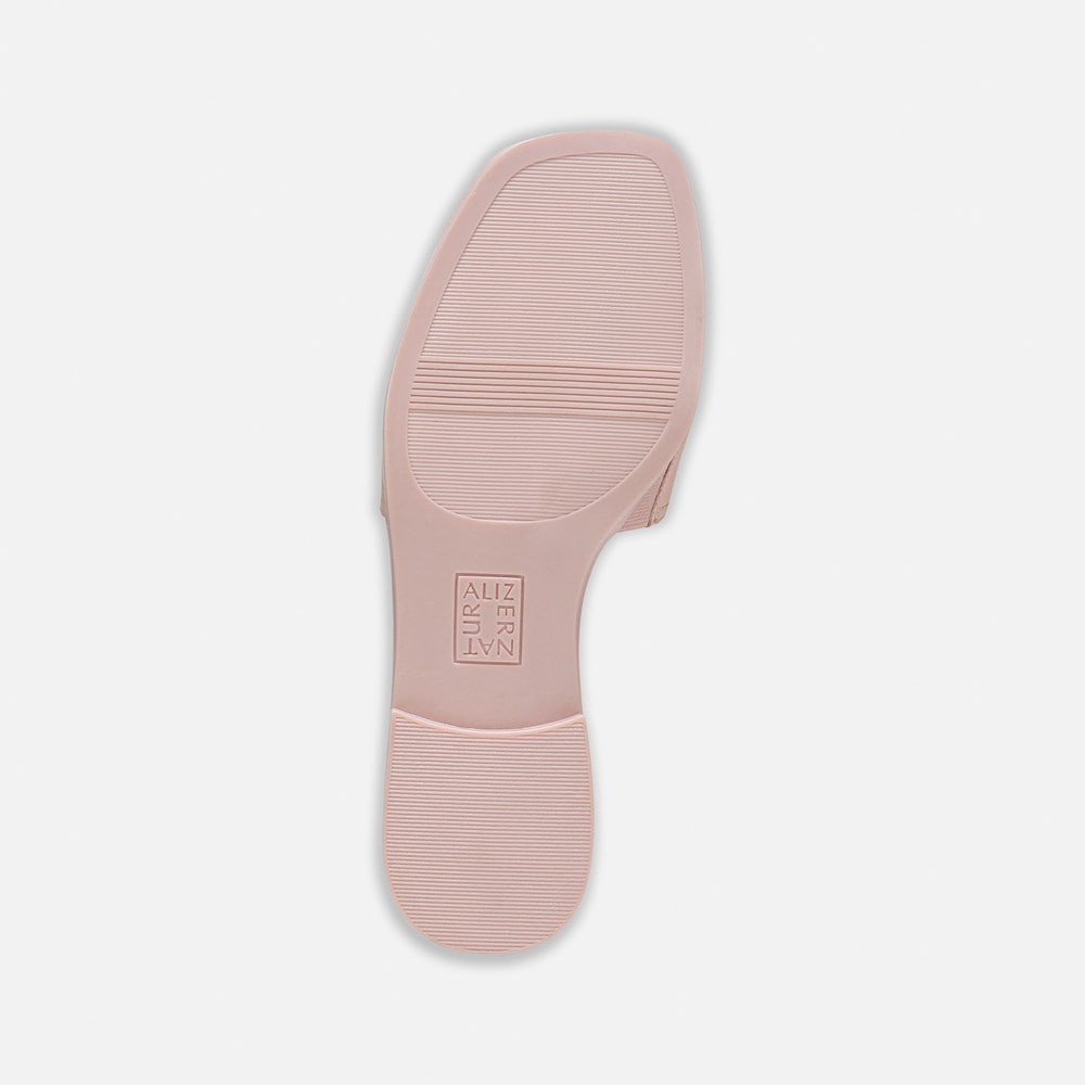 Naturalizer Genevieve Slide Sandal - Cameo Blush Pink Leather Naturalizer Genevieve Slide Sandal - Cameo Blush Pink Leather