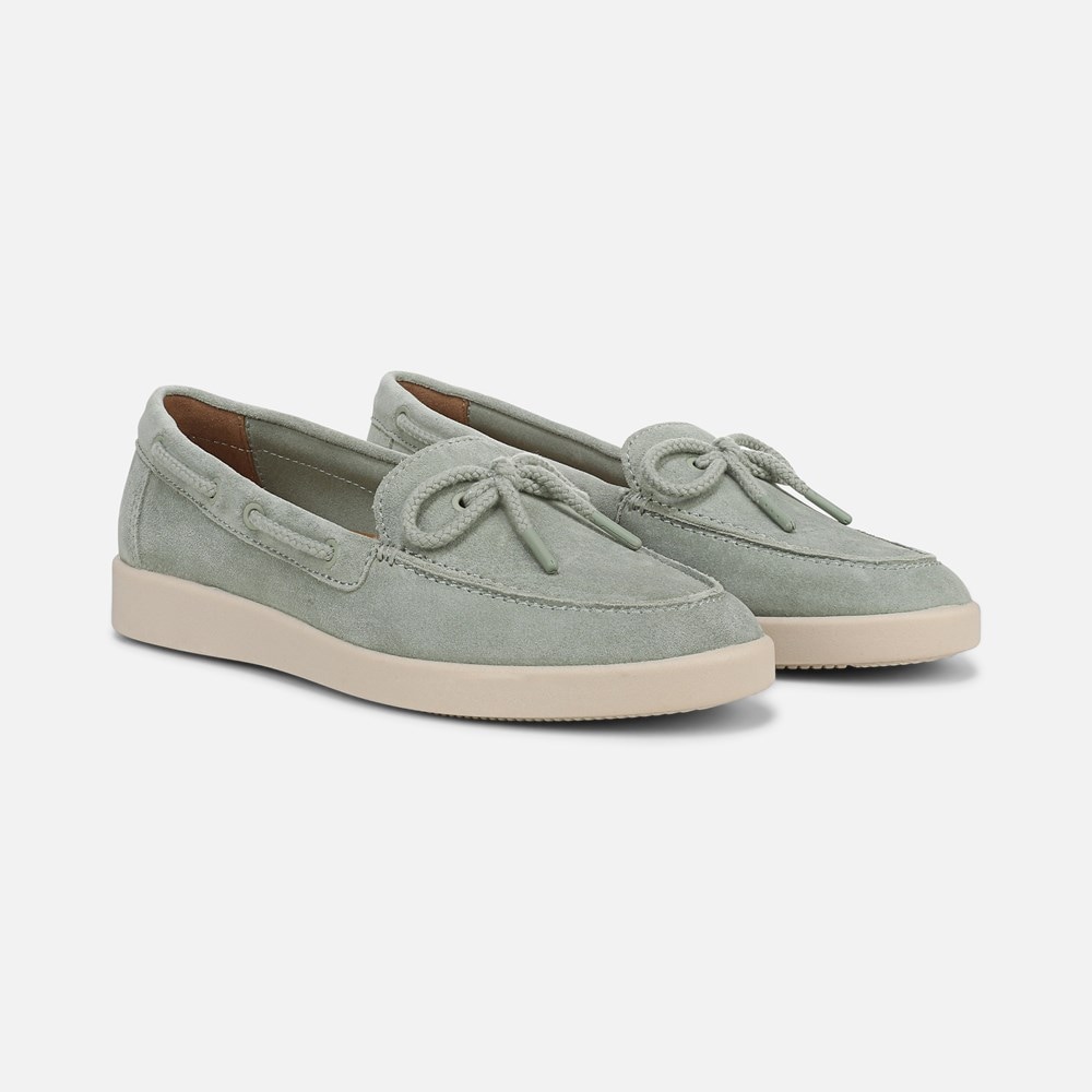 Naturalizer Keel Boat Shoe - Pistachio Green Suede Naturalizer Keel Boat Shoe - Pistachio Green Suede