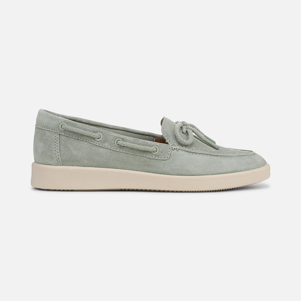 Naturalizer Keel Boat Shoe - Pistachio Green Suede Naturalizer Keel Boat Shoe - Pistachio Green Suede