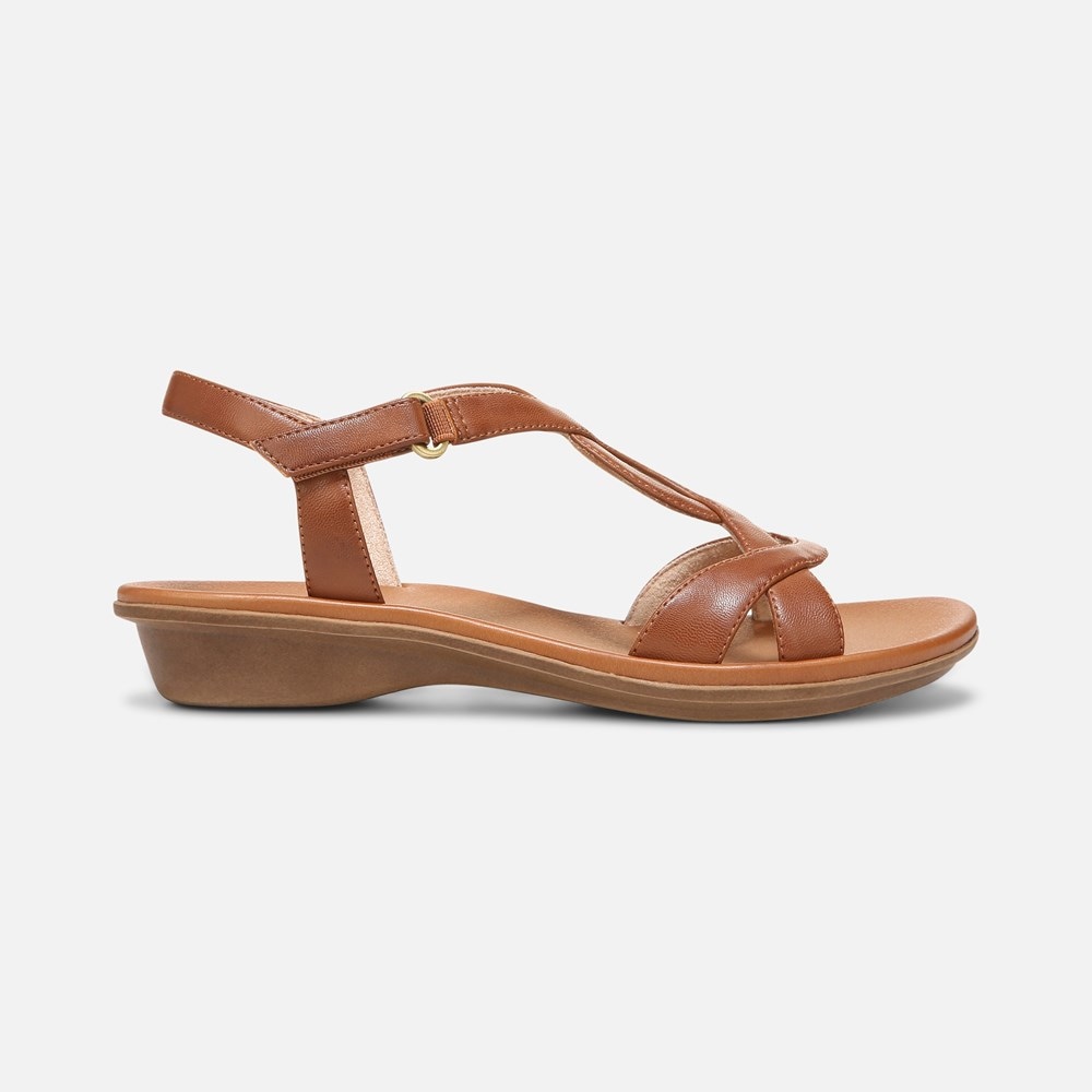 Naturalizer SOUL Solo Sandal - Brown Synthetic Naturalizer SOUL Solo Sandal - Brown Synthetic