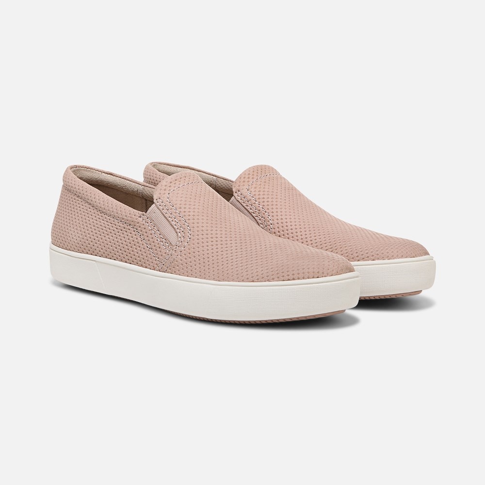Naturalizer Marianne Slip On Sneaker - Mauve Leather