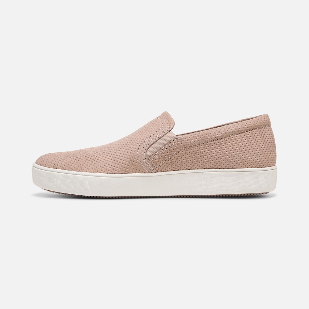 Naturalizer Marianne Slip On Sneaker - Mauve Leather Naturalizer Marianne Slip On Sneaker - Mauve Leather