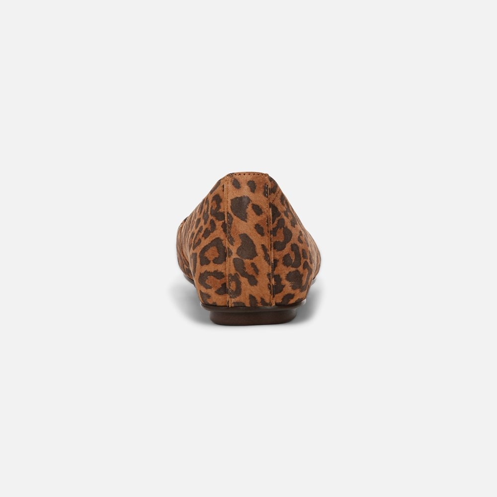 Naturalizer Maxwell Ballet Flat - Desert Tan Leopard Print Suede Naturalizer Maxwell Ballet Flat - Desert Tan Leopard Print Suede