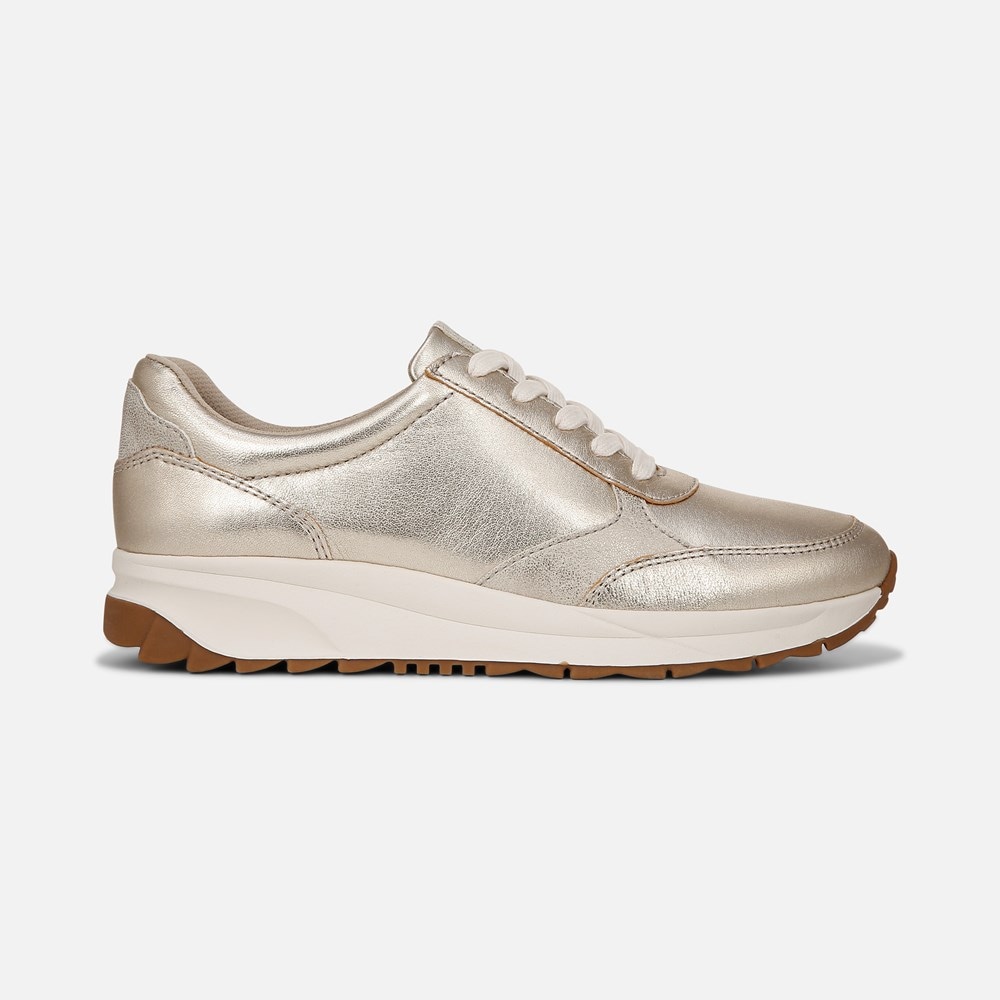 Naturalizer Shay Lace Up Sneaker - Champagne Leather Naturalizer Shay Lace Up Sneaker - Champagne Leather