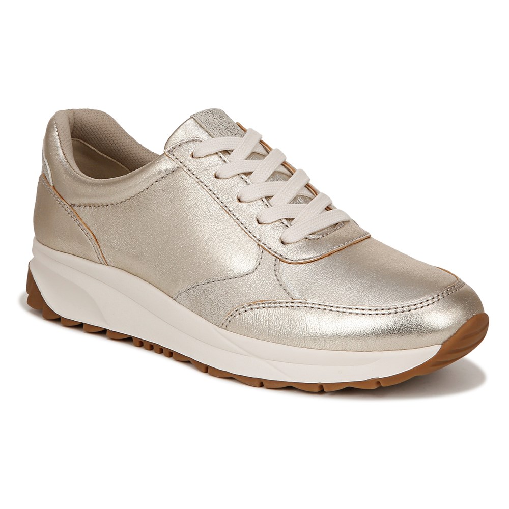 Naturalizer Shay Lace Up Sneaker - Champagne Leather Naturalizer Shay Lace Up Sneaker - Champagne Leather