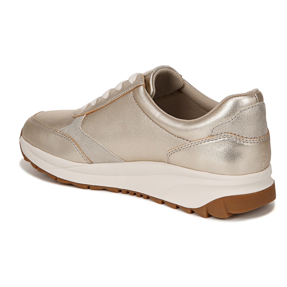 Naturalizer Shay Lace Up Sneaker - Champagne Leather Naturalizer Shay Lace Up Sneaker - Champagne Leather