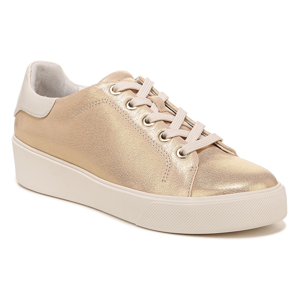 Naturalizer Morrison 2.0 Lace Up Sneaker - Gold Leather Naturalizer Morrison 2.0 Lace Up Sneaker - Gold Leather