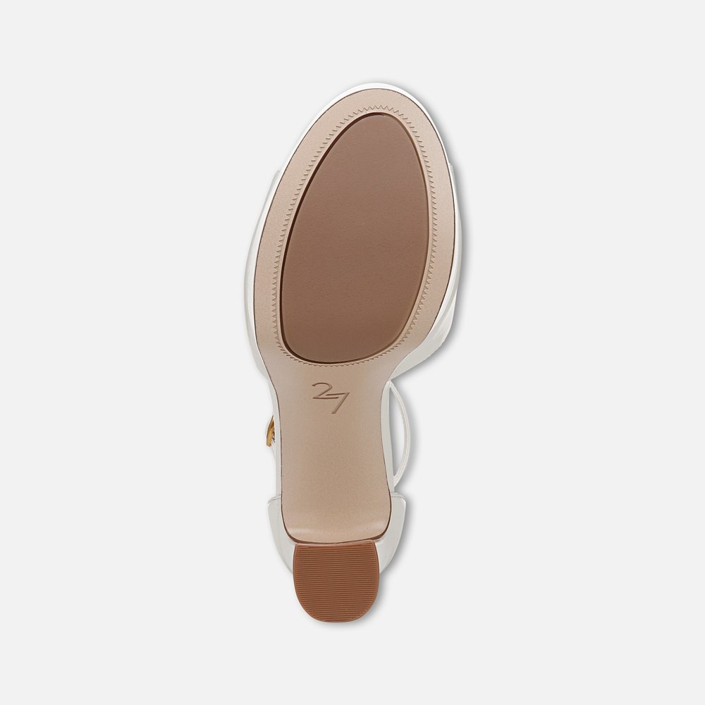 Naturalizer 27 Edit Delphie Dress Sandal - Warm White Leather Naturalizer 27 Edit Delphie Dress Sandal - Warm White Leather