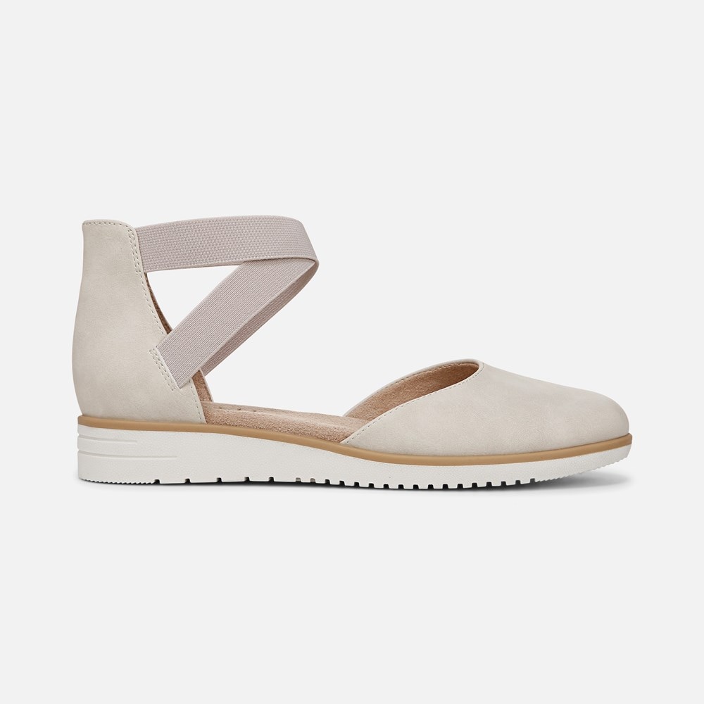 Naturalizer SOUL Intro Flat - Porcelain Faux Leather Naturalizer SOUL Intro Flat - Porcelain Faux Leather