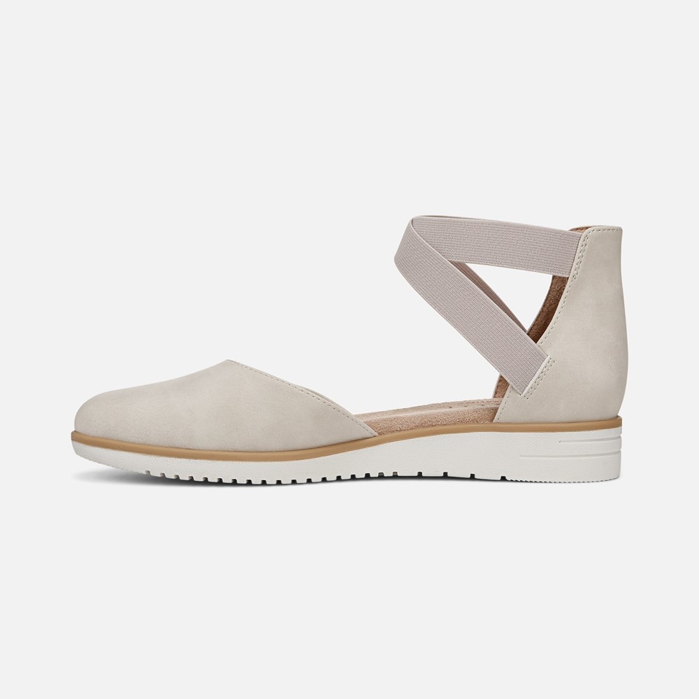 Naturalizer SOUL Intro Flat - Porcelain Faux Leather Naturalizer SOUL Intro Flat - Porcelain Faux Leather