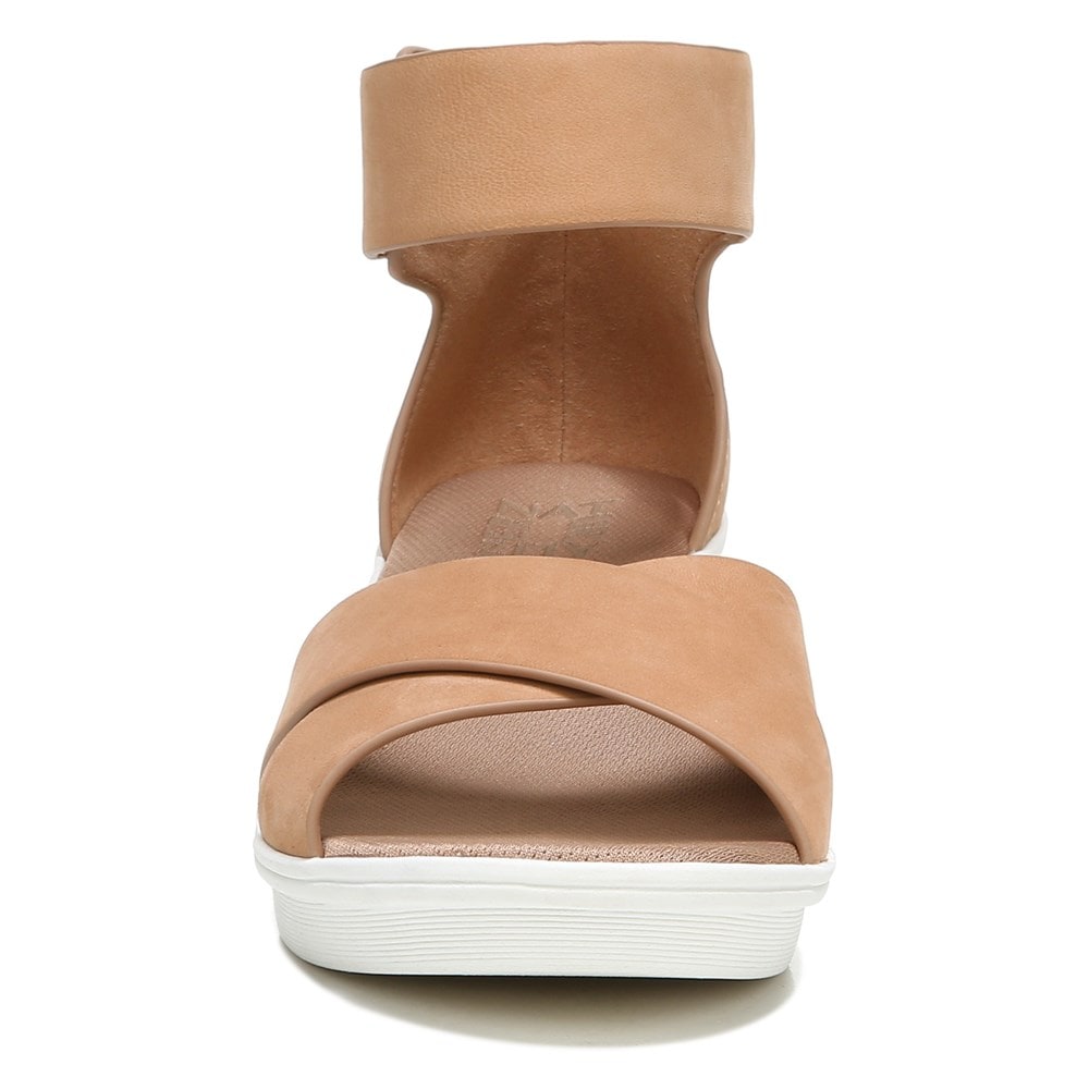 Naturalizer Riviera Wedge Sandal - Cookie Dough Suede Naturalizer Riviera Wedge Sandal - Cookie Dough Suede