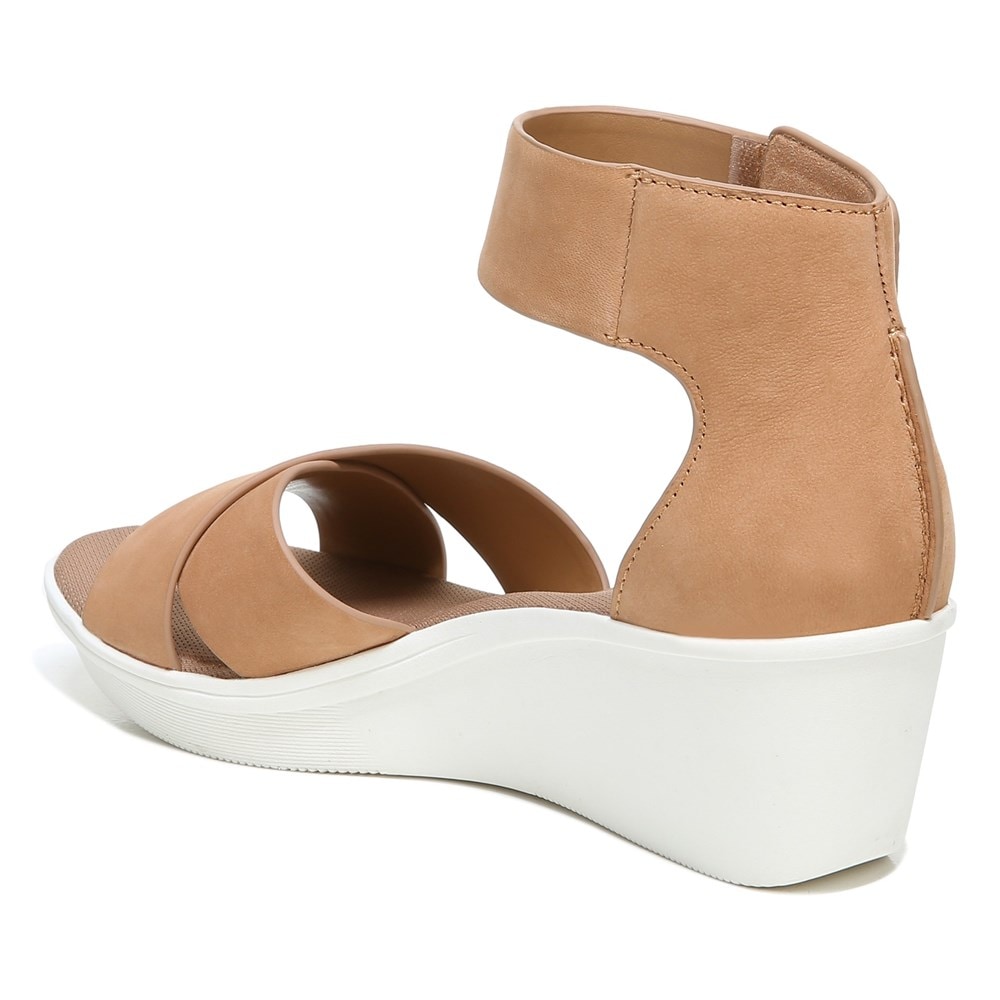 Naturalizer Riviera Wedge Sandal - Cookie Dough Suede Naturalizer Riviera Wedge Sandal - Cookie Dough Suede