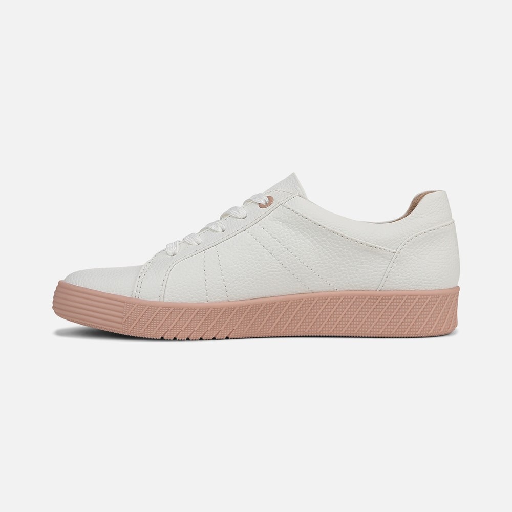 Naturalizer SOUL Neela Sneaker - White / Blush Faux Leather Naturalizer SOUL Neela Sneaker - White / Blush Faux Leather