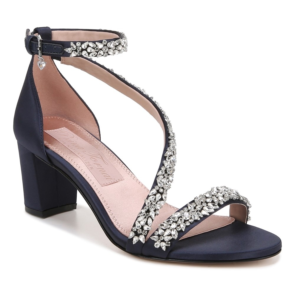 Naturalizer Ahava Dress Sandal - Midnight Blue Fabric Naturalizer Ahava Dress Sandal - Midnight Blue Fabric