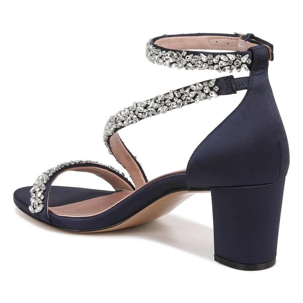 Naturalizer Ahava Dress Sandal - Midnight Blue Fabric Naturalizer Ahava Dress Sandal - Midnight Blue Fabric