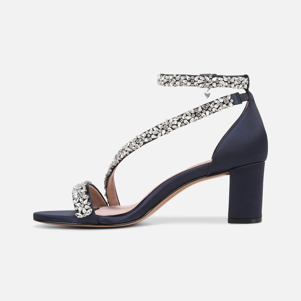 Naturalizer Ahava Dress Sandal - Midnight Blue Fabric Naturalizer Ahava Dress Sandal - Midnight Blue Fabric