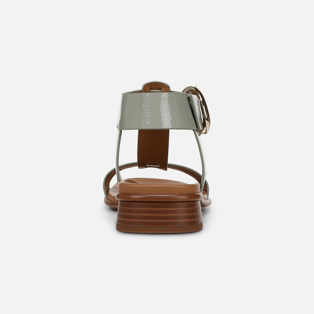 Naturalizer Brandy Sandal - Pistachio Green Faux Leather Naturalizer Brandy Sandal - Pistachio Green Faux Leather