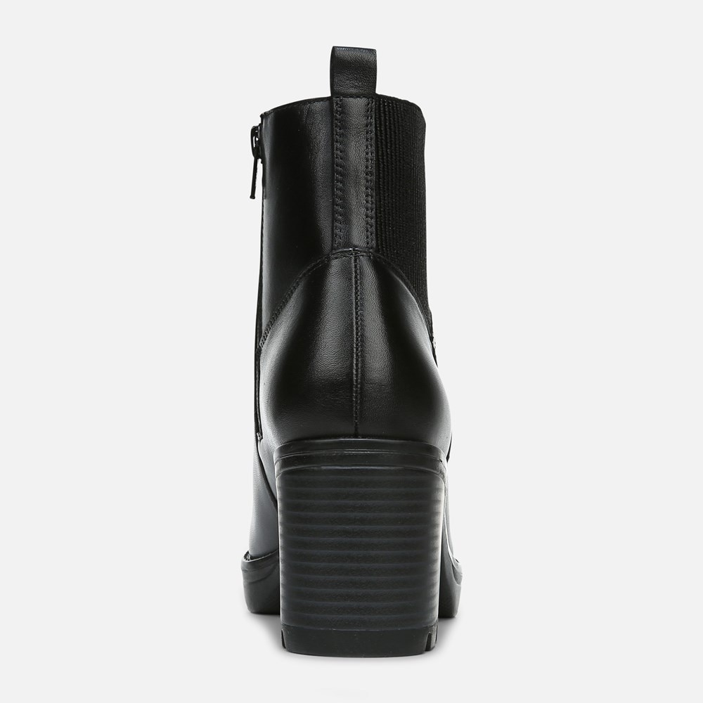 Naturalizer Verney Weatherproof Boot - Black Leather Naturalizer Verney Weatherproof Boot - Black Leather