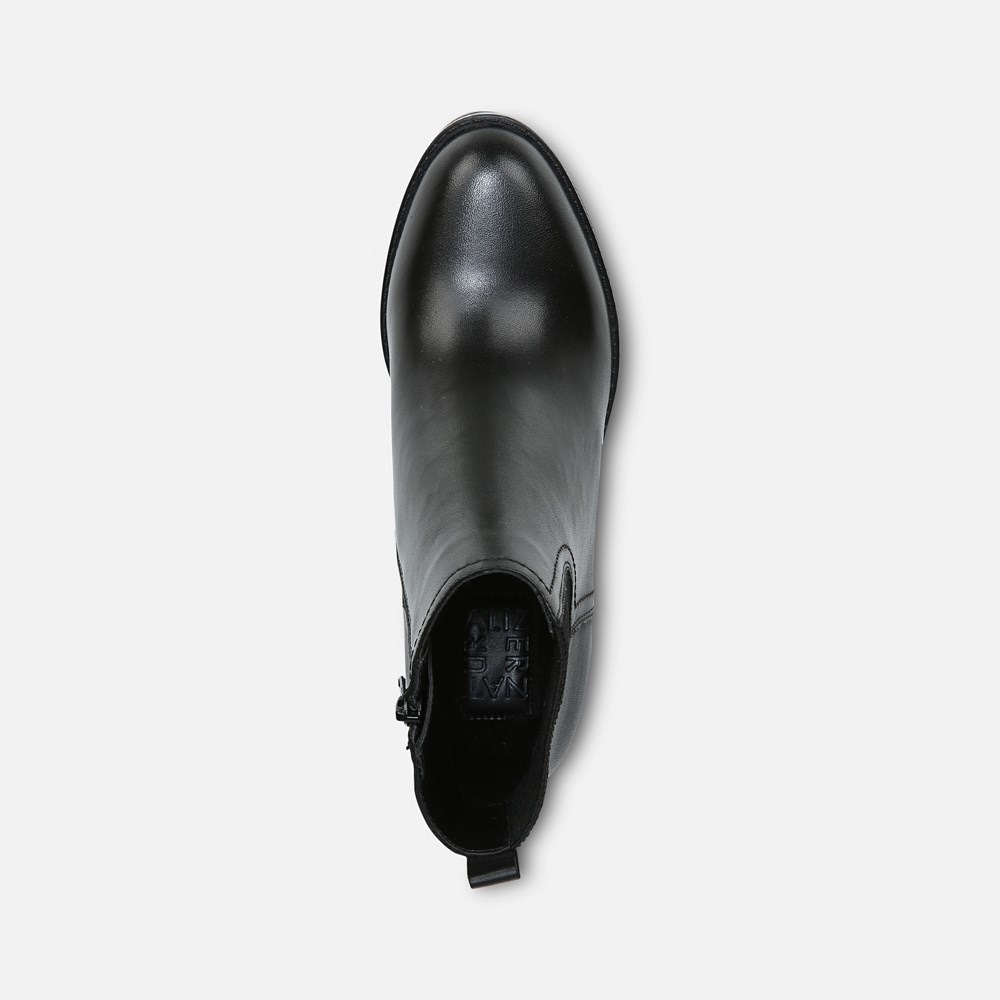 Naturalizer Verney Weatherproof Boot - Black Leather Naturalizer Verney Weatherproof Boot - Black Leather