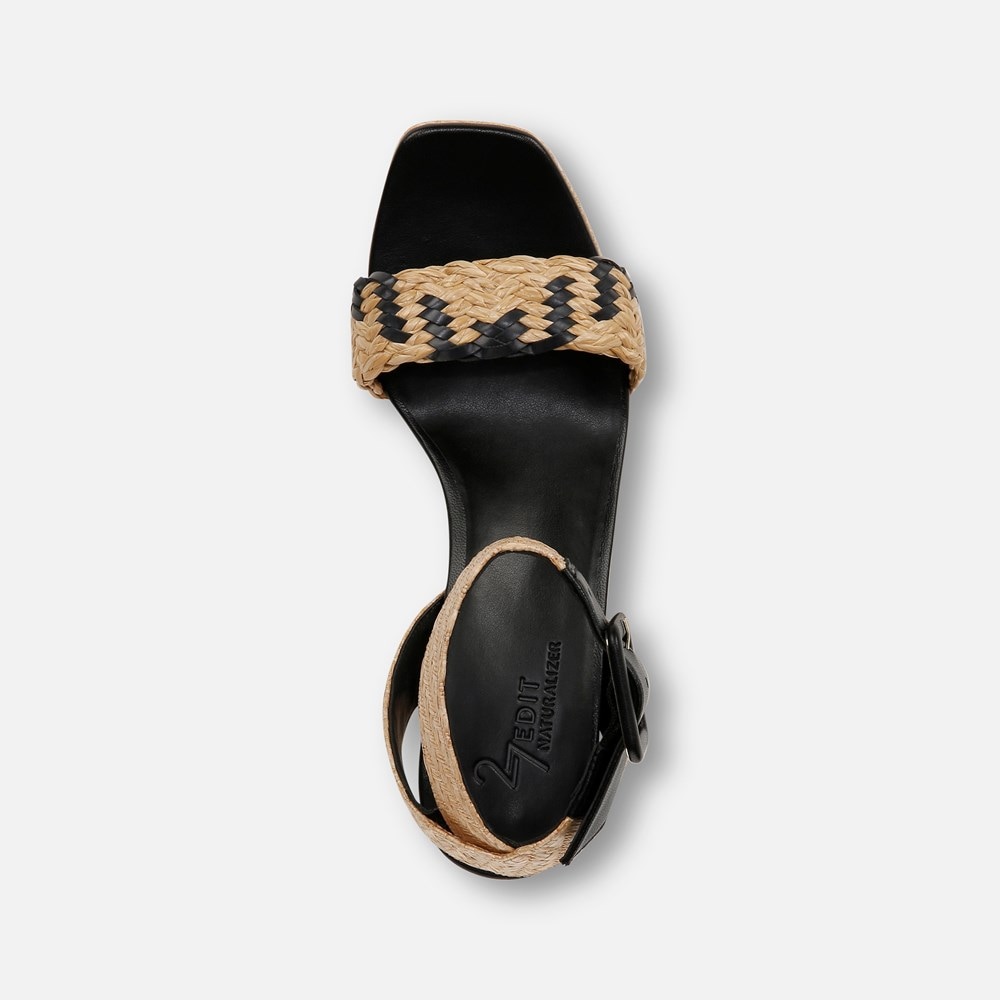 Naturalizer 27 EDIT Jaselle 2 Dress Sandal - Black Leather Naturalizer 27 EDIT Jaselle 2 Dress Sandal - Black Leather