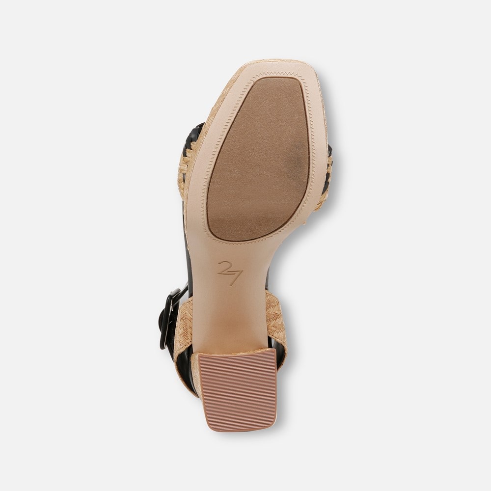 Naturalizer 27 EDIT Jaselle 2 Dress Sandal - Black Leather Naturalizer 27 EDIT Jaselle 2 Dress Sandal - Black Leather