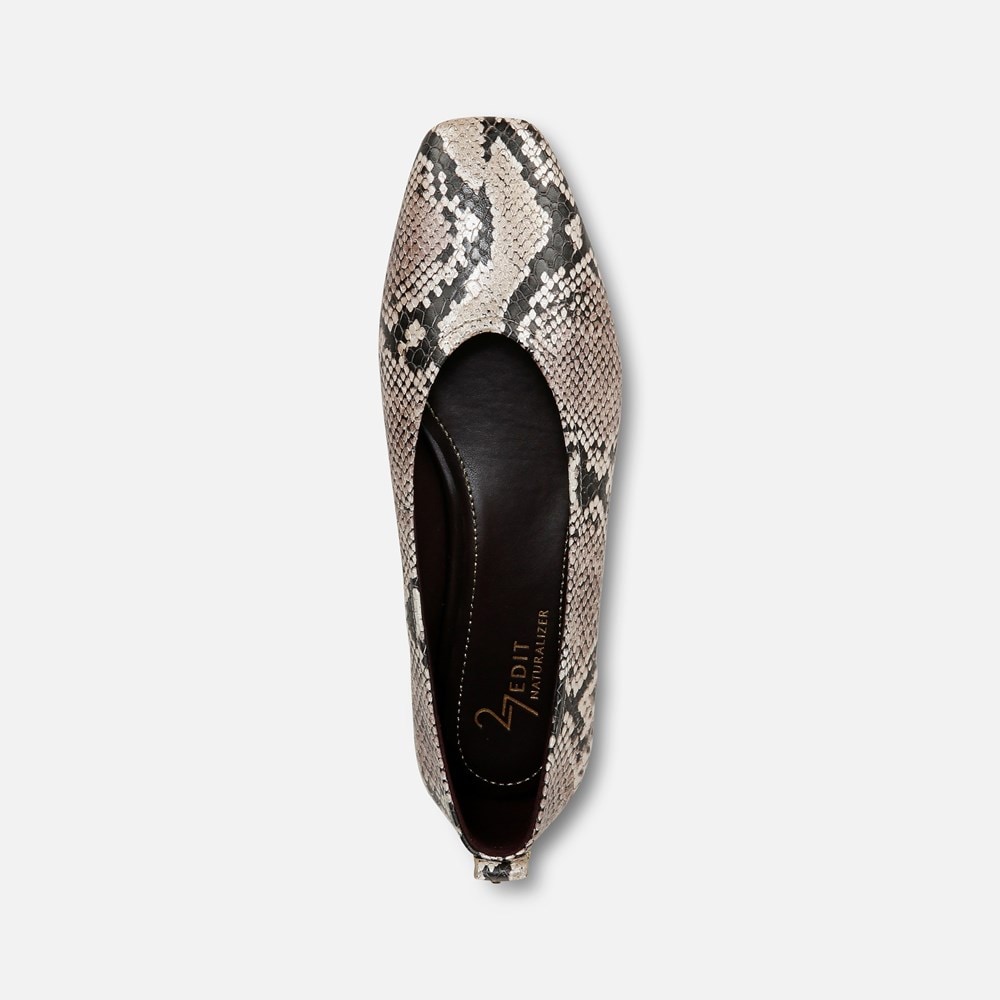 Naturalizer 27 Edit Carla Flat - Snake Pattern Leather Naturalizer 27 Edit Carla Flat - Snake Pattern Leather